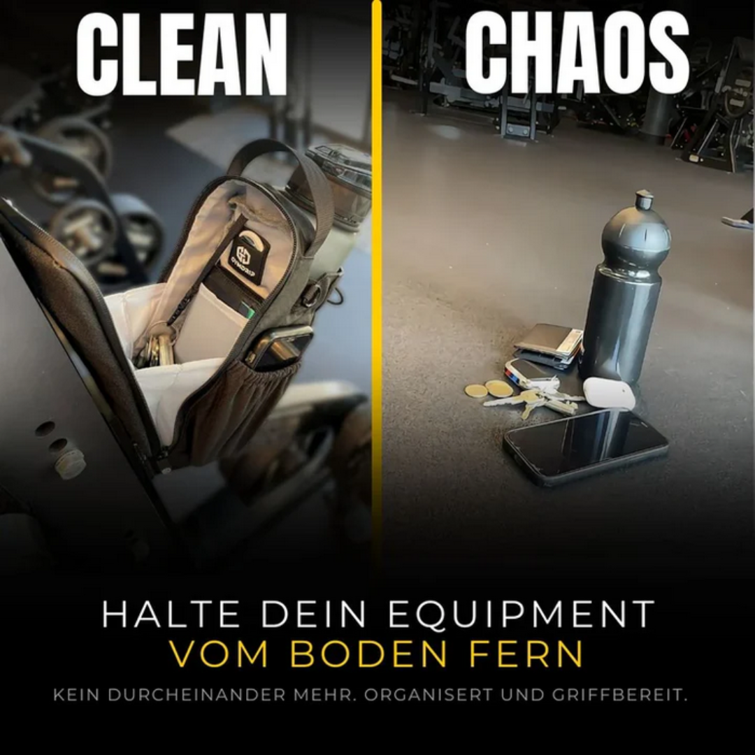 MagnaDrip™ – Die Tasche, die an deinem Gym-Game klebt