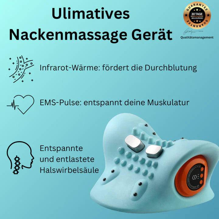 RelaxNeck Pro™ – Dein persönlicher Nacken-Therapeut für zu Hause